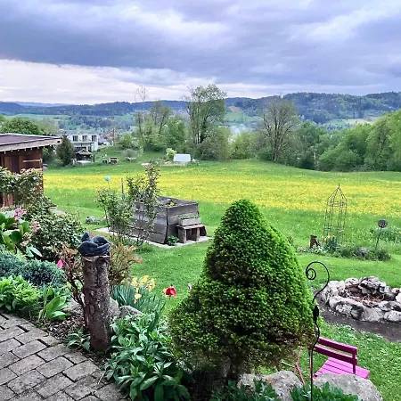 Tiroler Haus Mit Bergpanorama